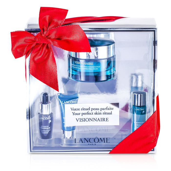 Lancome Visionnaire (Your Perfect Skin Ritual) Set: Advanced Cream 50ml + Skin Corrector 7ml + Concentrate 7ml + Eye Contour 5ml 4pcsProduct Thumbnail