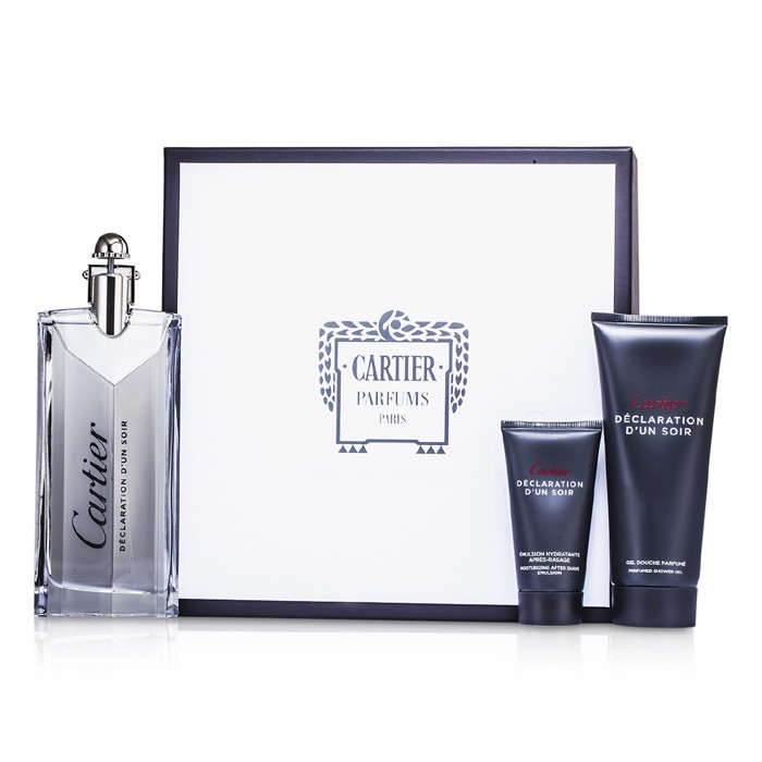 Cartier Kit Declaration d'un Soir: Eau De Toilette Spray 100ml/3.3oz + Sabonete Liquido 100ml/3.3oz + Emulsão Pós Barba 30ml/1oz 3pcsProduct Thumbnail
