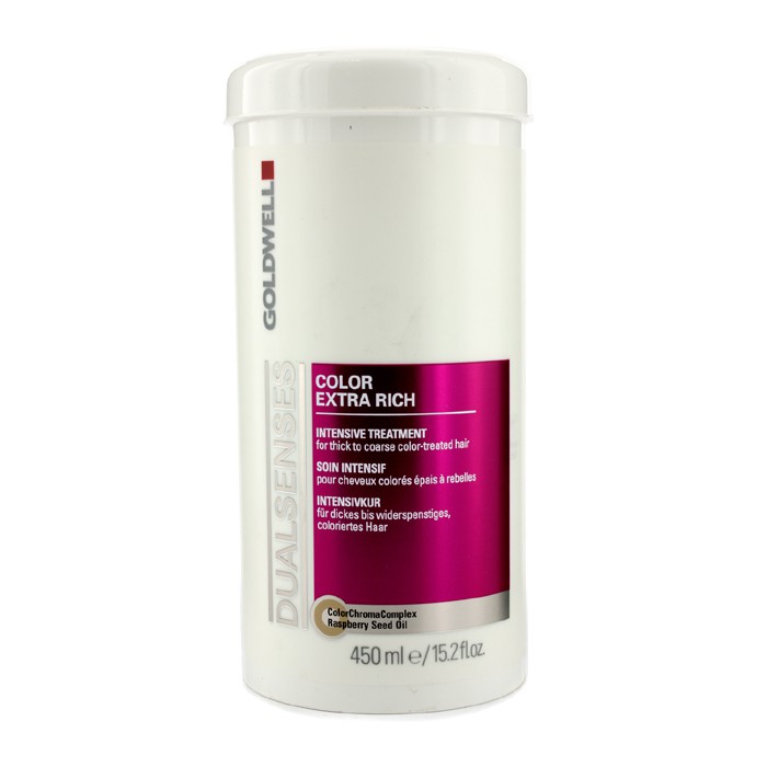 Goldwell Dual Senses Color Extra Rich Intensive Treatment - For Thick to Coarse Color-Treated Hair (Salon Product) 450ml/15.2ozProduct Thumbnail