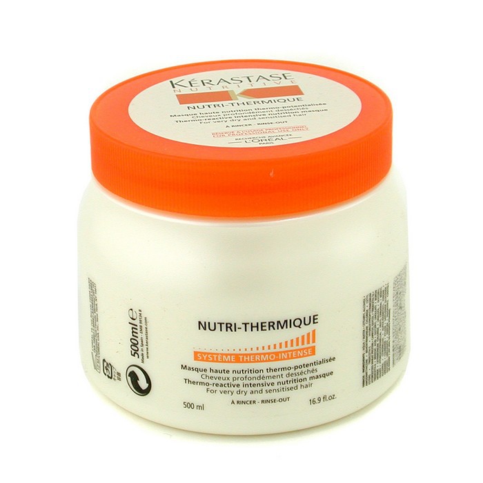 Kerastase Nutritive Nutri-Thermique Thermo-Reactive Masker Nutrisi Intensif( Untuk Rambut Kering dan Peka ) 500ml/16.9ozProduct Thumbnail