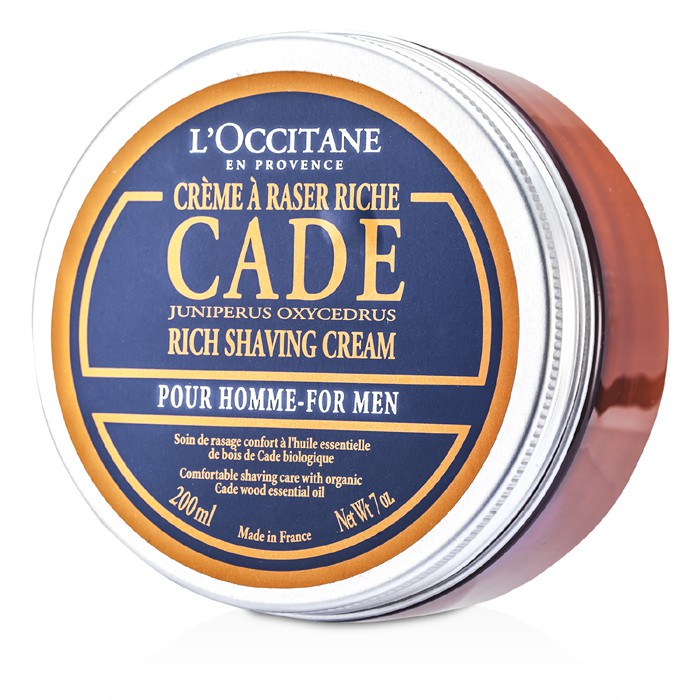 L'Occitane Cade For Men Rich Shaving Cream 200ml/7ozProduct Thumbnail