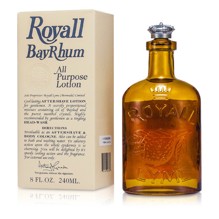 Royall Fragrances Royall BayRhum All Purpose Lotion Splash 240ml/8ozProduct Thumbnail
