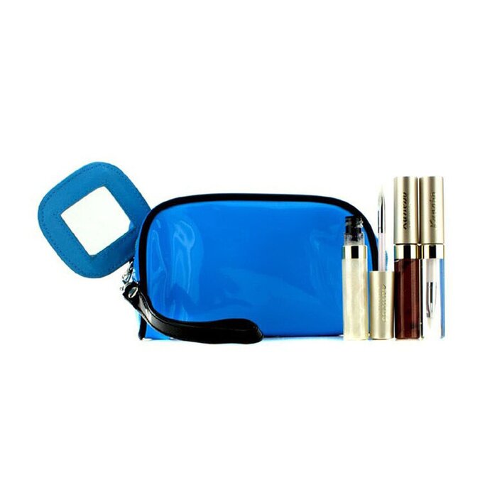Kanebo Zestaw do makijażu Lip Gloss Set With Blue Cosmetic Bag (3xMode Gloss, 1xCosmetic Bag) 3pcs+1bagProduct Thumbnail