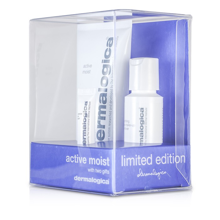 Dermalogica Set Active Moist Edición Limitada: Hidratación Activa 100ml + Removedor de Maquillaje de Ojos 30ml + Reparación de Ojos 4ml 3pcsProduct Thumbnail
