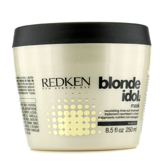 Redken Blonde Idol معالج يومي مخصص للون قابل للتعديل (للشعر الأشقر التالف والمصبوغ) 250ml/8.5ozProduct Thumbnail