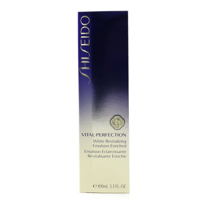 Shiseido Vital-Perfection White Revitalizing Emulsion Enriched - Emulsi Revitalisasi Kulit 100ml/3.3ozProduct Thumbnail