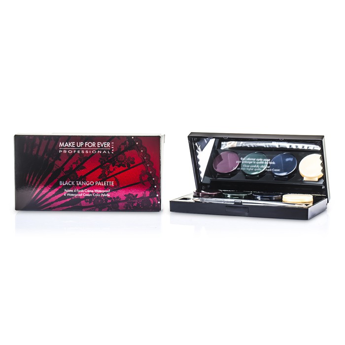 Make Up For Ever Black Tango Palette (4x Waterproof Cream Color For Eyes, 1x Duo End Applicator) 4x1.5g/0.05ozProduct Thumbnail