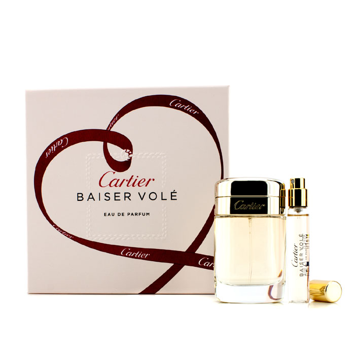 Cartier Baiser Vole szett: Eau De Parfüm spray 50ml/1.6oz + Eau De Parfüm spray 9ml/0.3oz 2pcsProduct Thumbnail