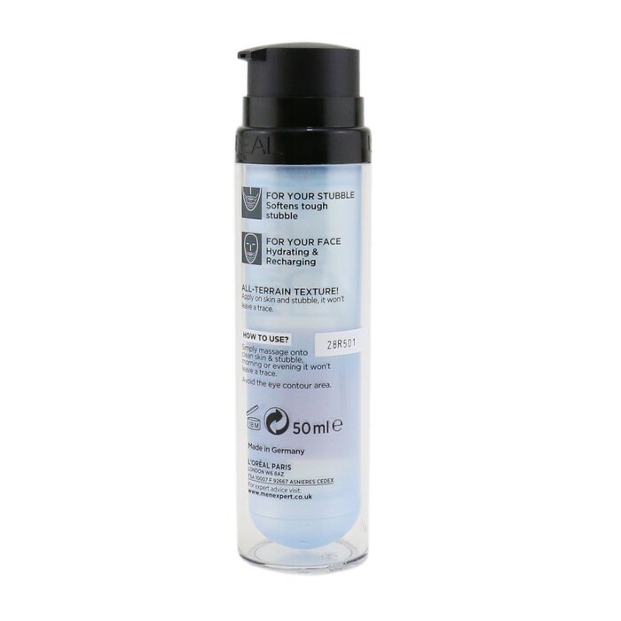 L'Oreal Men Expert Hydra Energetic Skin & Designer Stubble Gel Moisturiser (Pump) 78201733 50ml/1.7ozProduct Thumbnail