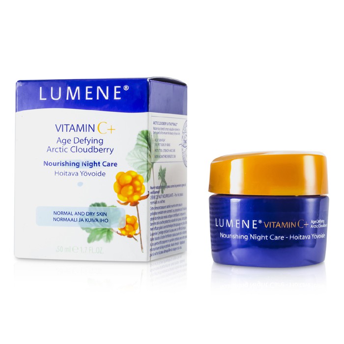 Lumene مستحضر ليلي مغذي مقاوم لتقدم سن البشرة بفيتامين C+ (للبشرة العادية والجافة) 50ml/1.7ozProduct Thumbnail