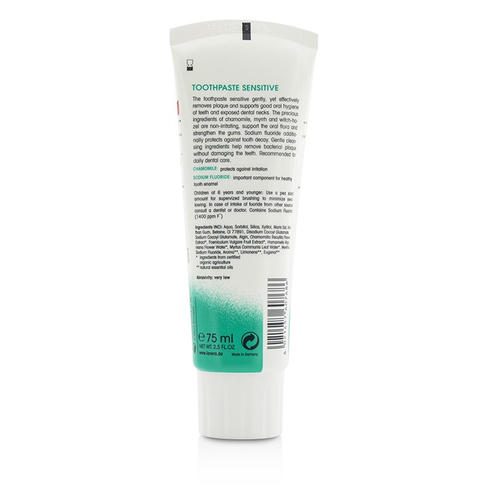 Lavera Basis Sensitiv Toothpaste - Sensitive 75ml/2.5ozProduct Thumbnail