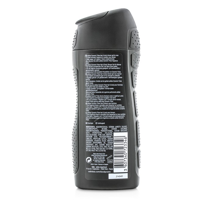 Adidas Dynamic Pulse 2 In 1 Peppermint Vitalising Hair & Body Shower Gel 250ml/8.4ozProduct Thumbnail