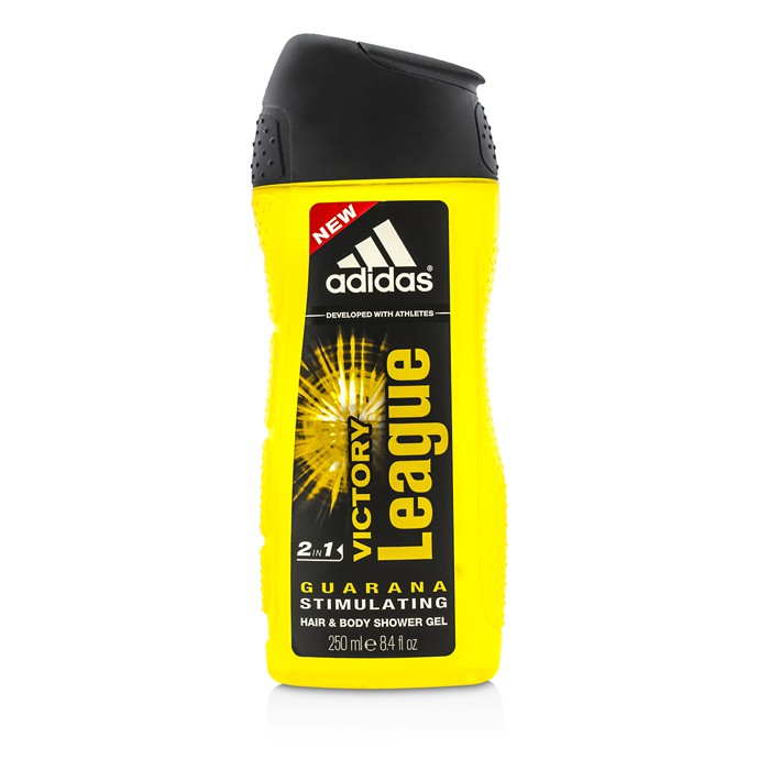 Adidas Victory League Guarana stimulujúci šampón na vlasy a sprchový gél 250ml/8.4ozProduct Thumbnail
