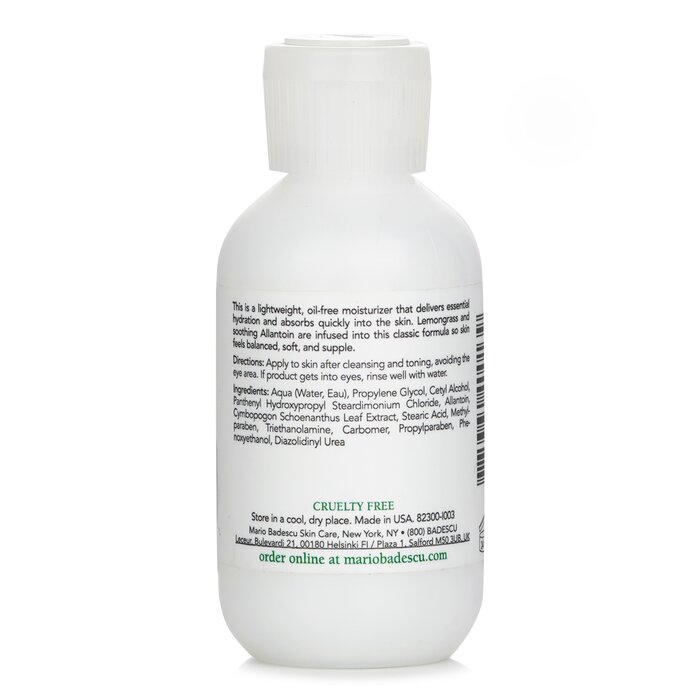 Mario Badescu Oil Free Moisturizer - For Combination/ Oily/ Sensitive Skin Types  59ml/2ozProduct Thumbnail
