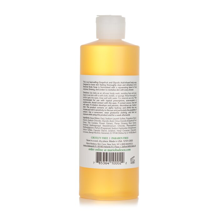 Mario Badescu A.H.A. Botanical Body Soap - For All Skin Types 472ml/16ozProduct Thumbnail
