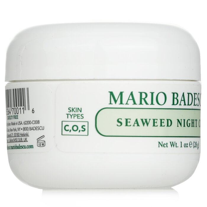 Mario Badescu Seaweed Ночной Крем - для Комбинированной/Жирной/Чувствительной Кожи 29ml/1ozProduct Thumbnail