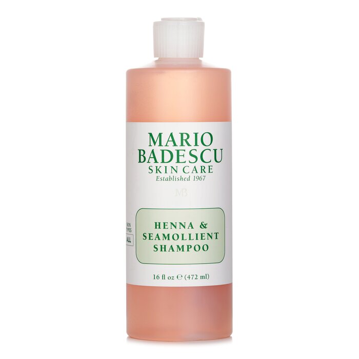 Mario Badescu Szampo do włosów Henna & Seamollient Shampoo (do każdego rodzaju włosów) 472ml/16ozProduct Thumbnail