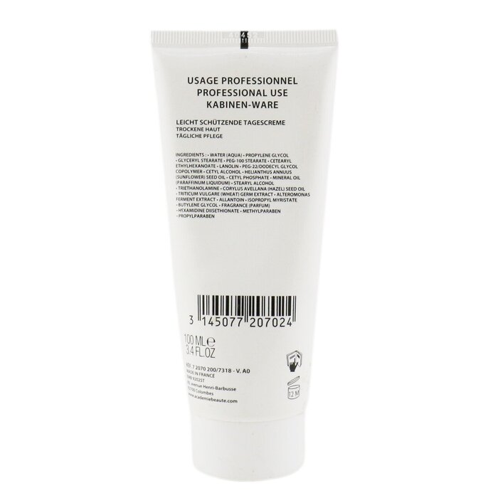 Academie Hypo-Sensible Daily -suojavoide (tuubi, Dry Skin) (salonkikoko) 100ml/3.4ozProduct Thumbnail