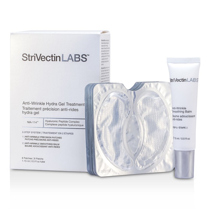 StriVectin StriVectinLABS Anti-Wrinkle Hydra Gel Treatment: 8x Anti-Wrinkle Precision Patches + Anti-Wrinkle Smoothing Balm 15ml 2pcsProduct Thumbnail