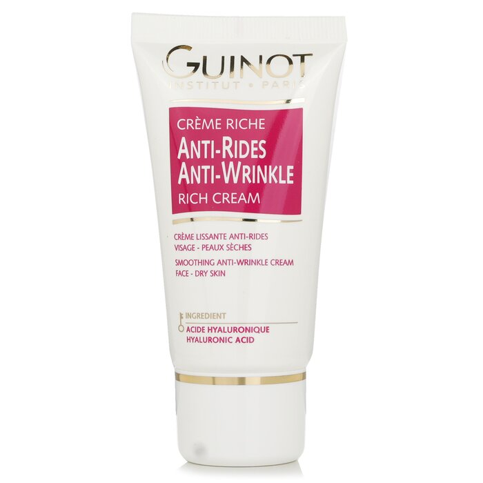Guinot Anti-Wrinkle Rich Cream (Untuk Kulit Kering) - Krim 50ml/1.4ozProduct Thumbnail