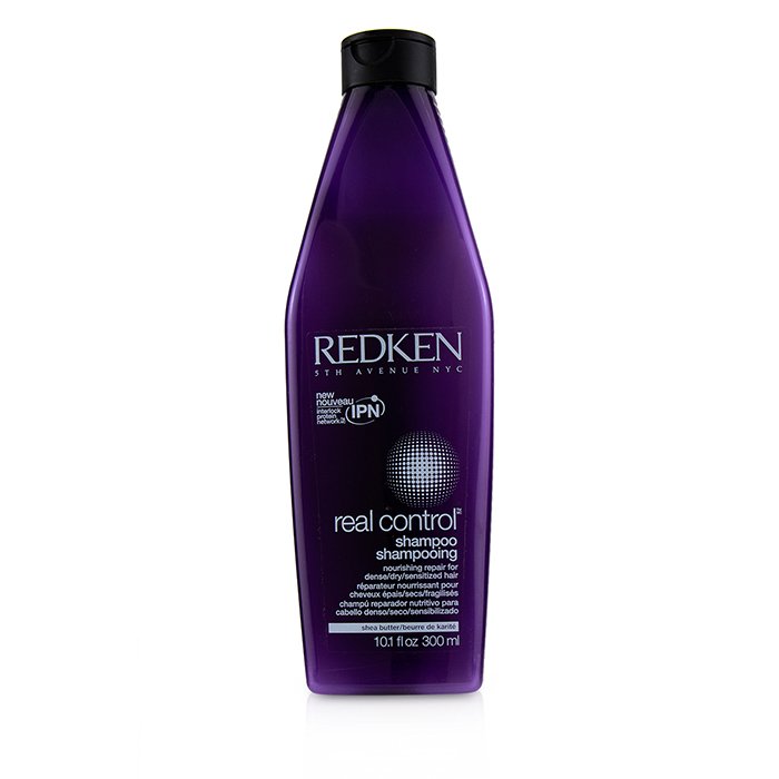 Redken Regenerujący szampon do włosów gęstych, suchych, uwrażliwionych Real Control Nourishing Repair Shampoo - For Dense/ Dry/ Sensitized Hair (Interlock Protein Network) 300ml/10ozProduct Thumbnail