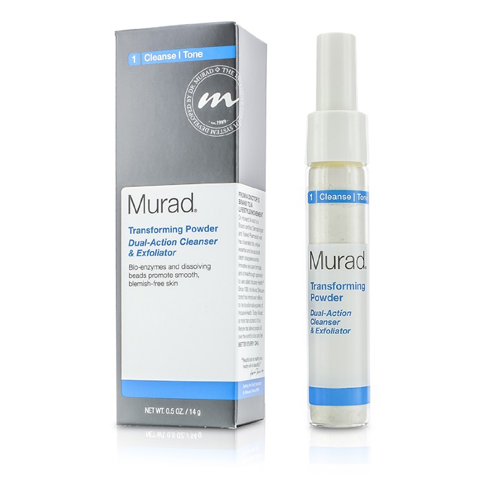 Murad Transforming Powder kettős-hatású arctisztító és hámlasztó 14g/0.5ozProduct Thumbnail