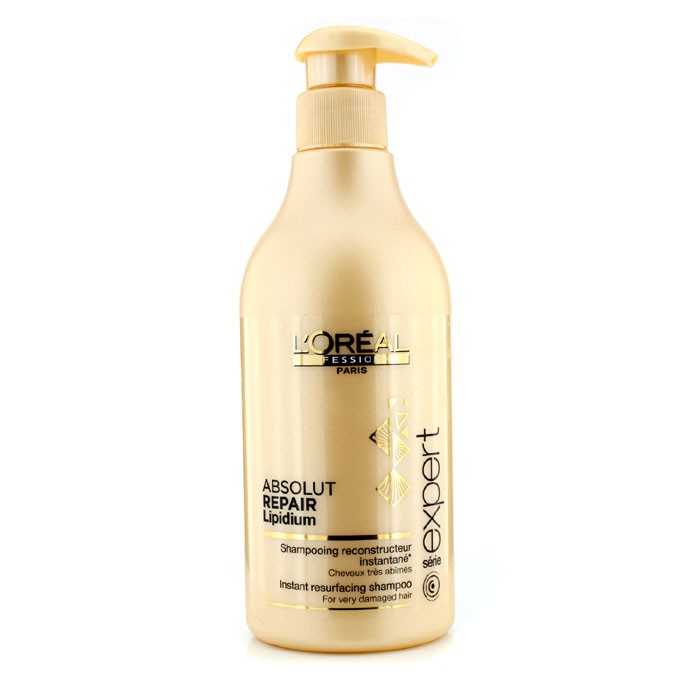 L'Oreal Professionnel Expert Serie - Absolut Repair Lipidium Instant Resurfacing Shampoo (For veldig skadet hår) 500ml/16.9ozProduct Thumbnail