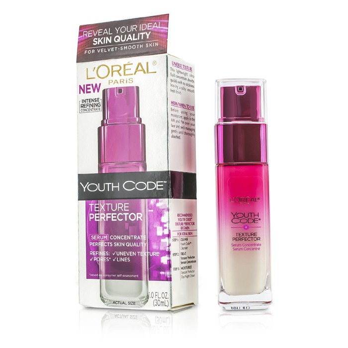L'Oreal Youth Code Совершенствующая Сыворотка Концентрат 30ml/1ozProduct Thumbnail