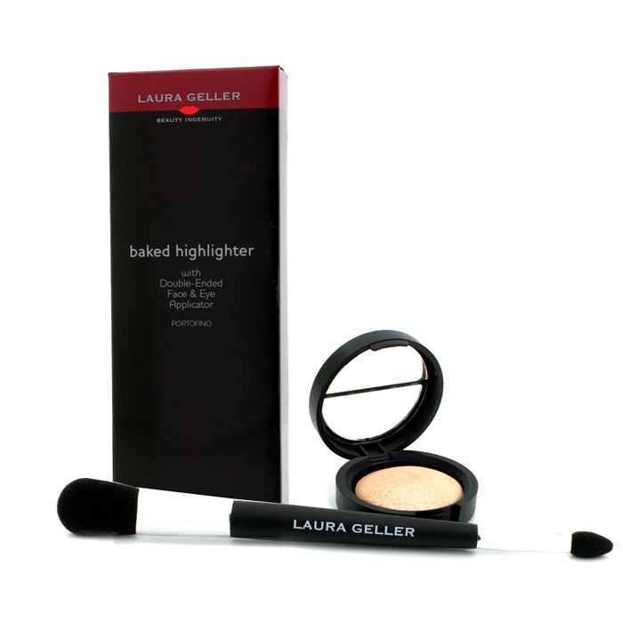 Laura Geller Baked Highlighter With Double Ended Face & Eye Applicator 1.8g/0.06ozProduct Thumbnail