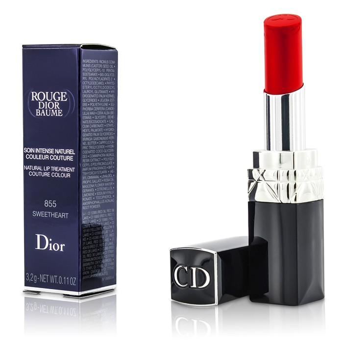 Christian Dior Rouge Dior Baume Ochranný a ošetrujúci rúž pre prirodzene krásne pery – 855 Sweetheart 3.2g/0.11ozProduct Thumbnail