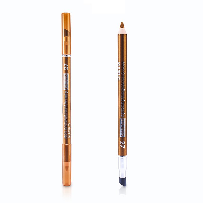Pupa ดินสอเขียนขอบตา Multiplay Triple Purpose Eye Pencil ดูโอ้แพ็ค 2x1.2g/0.04ozProduct Thumbnail