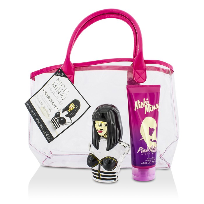 니키 미나즈 Nicki Minaj Onika Coffret: Eau De Parfum Spray 100ml/3.4oz + Pink Friday Body Lotion 200ml/6.8oz + Bag 2pcs+bagProduct Thumbnail