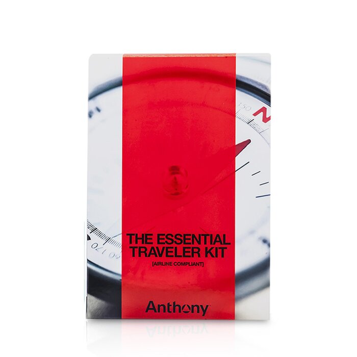 Anthony Kit de Viagem Essencial Logistics For Men: Limpeza de Pele + Hidratante + Protetor Labial + Creme Para Barbear + Sabonete Liquido 5pcsProduct Thumbnail