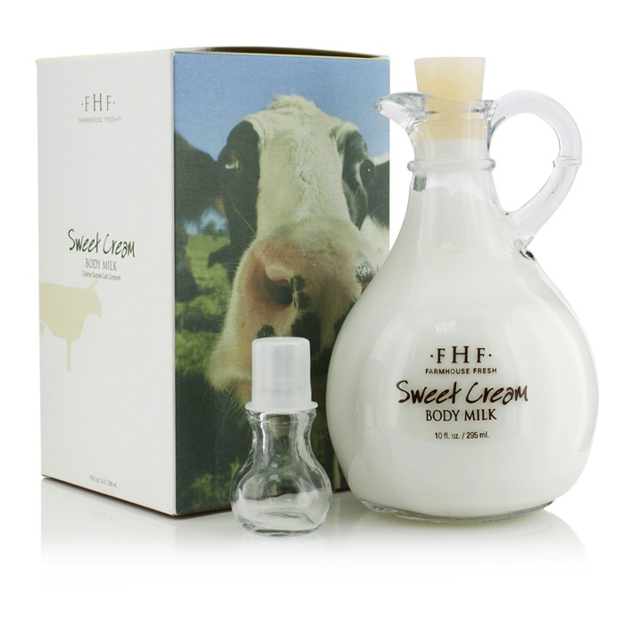 Farmhouse Fresh Sweet Cream Body Milk - Decorative Cruet 295ml/10ozProduct Thumbnail