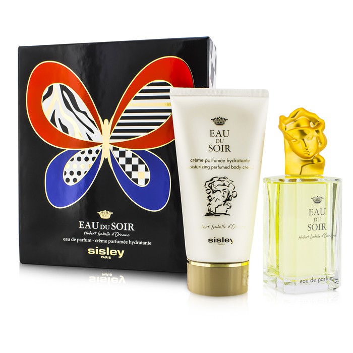 Sisley Eau Du Soir Coffret: Eau De Parfum Spray 100ml/3.3oz + Moisturizing Perfumed Body Cream 150ml/5.1oz 2pcsProduct Thumbnail