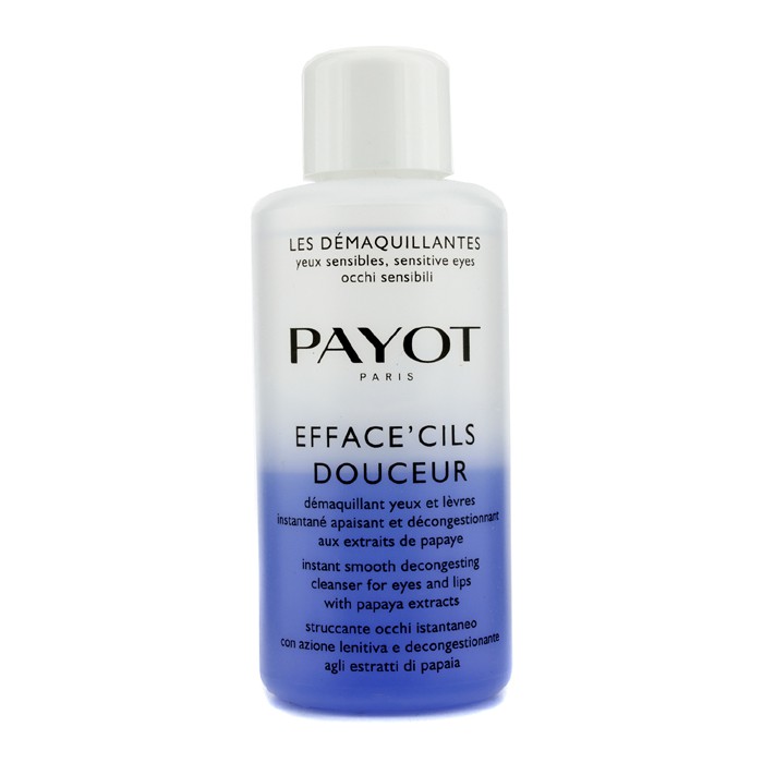Payot Odličovač pro oči a rty Les Demaquillantes Efface' Cils Douceur Instant Smooth Decongesting Cleanser For Eyes & Lips (salonní velikost) 200ml/6.7ozProduct Thumbnail