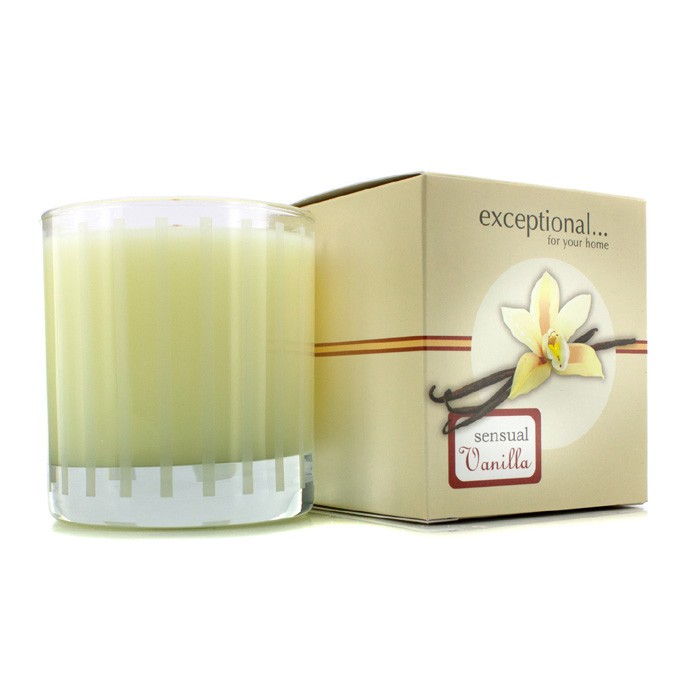 Exceptional Parfums Świeca zapachowa Fragrance Candle - Sensual Vanilla (zmysłowa wanilia) 227g/8ozProduct Thumbnail