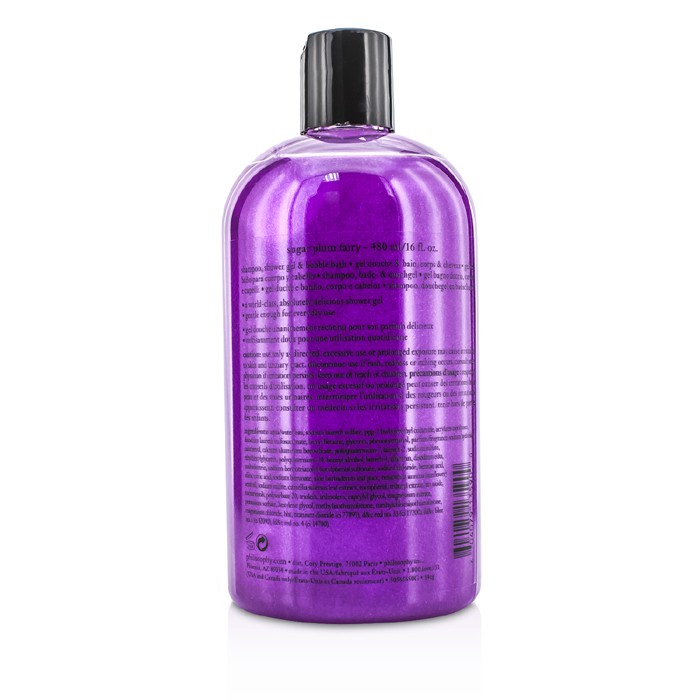 フィロソフィー Philosophy Sugar Plum Fairy Shampoo, Shower Gel & Bubble Bath 480ml/16ozProduct Thumbnail