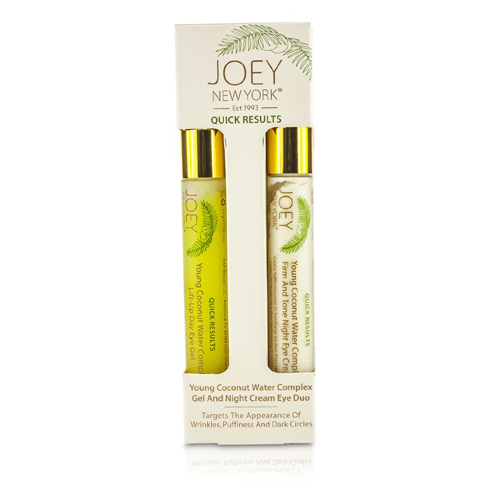 Joey New York Creme Para Olhos Quick Results Young Coconut Water Complex Gel and Night 2x14g/0.5ozProduct Thumbnail