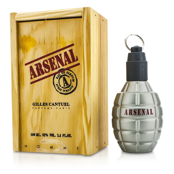 Gilles Cantuel Arsenal Grey - parfémovaná voda s rozprašovačem 100ml/3.4ozProduct Thumbnail