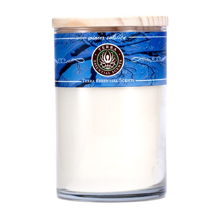 Terra Essential Scents Hand-Poured Soy Candle - Winter Solstice 12ozProduct Thumbnail