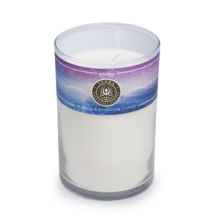 Terra Essential Scents Massage & Intention Candle - Energy 12ozProduct Thumbnail