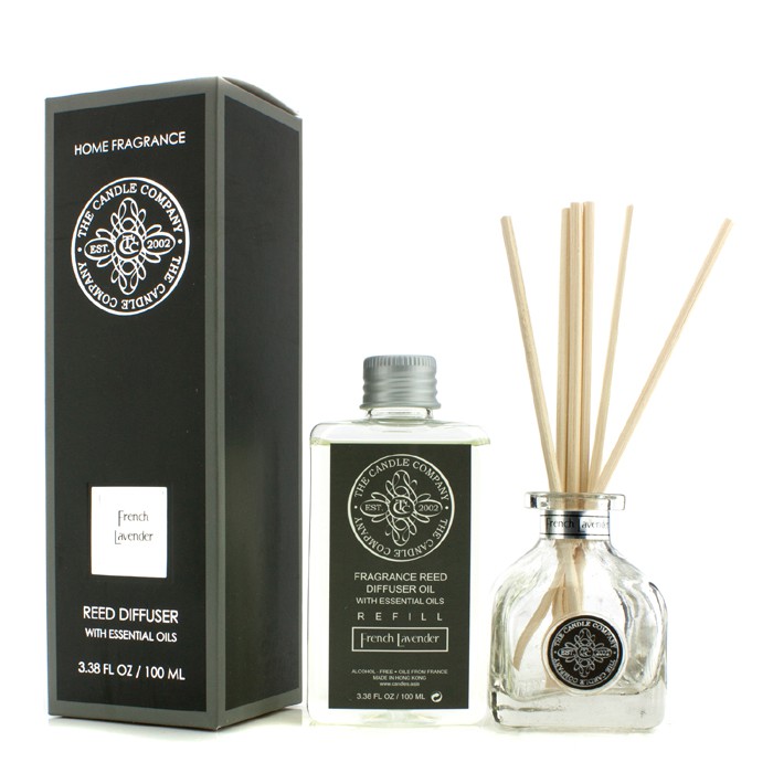 The Candle Company Reed Diffuser with Essential Oils - French Lavender 100ml/3.38ozProduct Thumbnail
