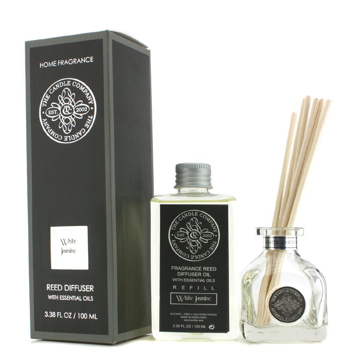 The Candle Company ไม้กระจายน้ำหอม Reed Diffuser with Essential Oils - White Jasmine 100ml/3.38ozProduct Thumbnail