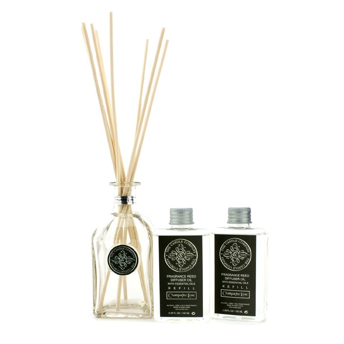 The Candle Company Difuzér s esenciálními oleji a rákosovými tyčinkami – Šampaňské a růže 200ml/6.76ozProduct Thumbnail