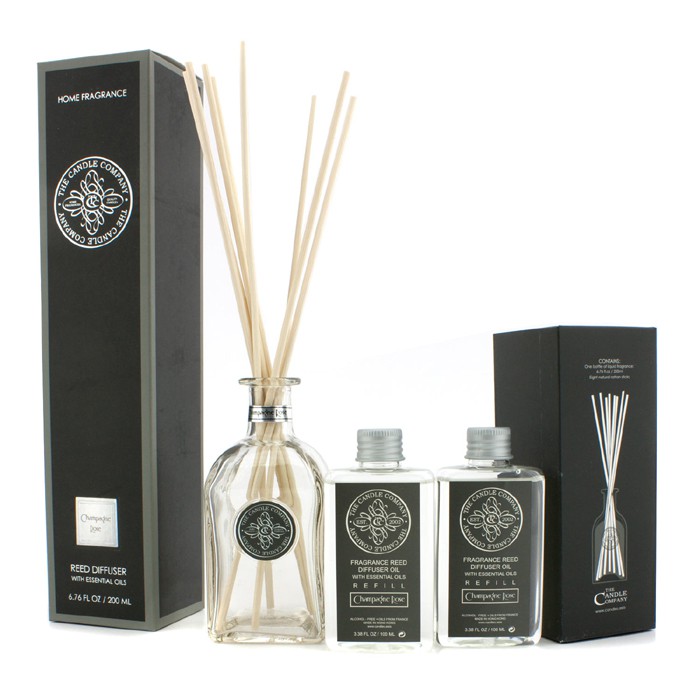 The Candle Company Reed Diffuser with Essential Oils - Champagne Rose 200ml/6.76ozProduct Thumbnail