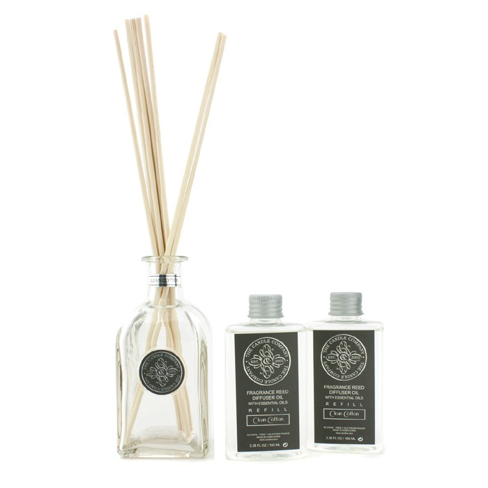 The Candle Company Reed Diffuser with Essential Oils - Clean Cotton 200ml/6.76ozProduct Thumbnail