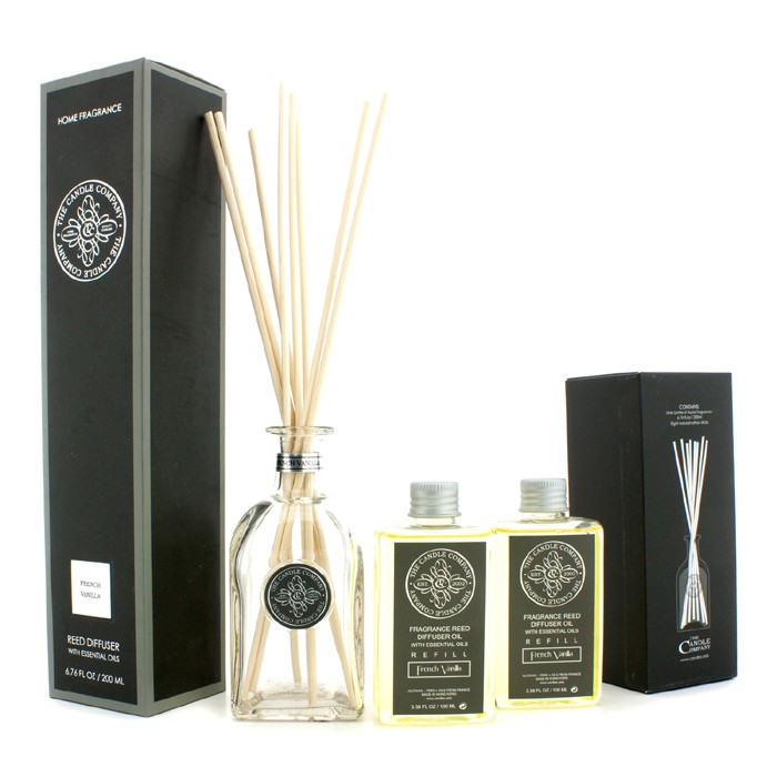 The Candle Company Reed Diffuser with Essential Oils - French Vanilla 200ml/6.76ozProduct Thumbnail
