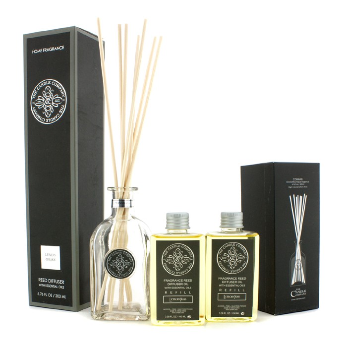 The Candle Company Reed Diffuser with Essential Oils - Lemongrass 200ml/6.76ozProduct Thumbnail