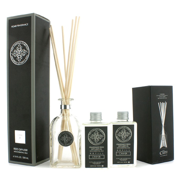 The Candle Company ไม้กระจายน้ำหอม Reed Diffuser with Essential Oils - Ginger Lily 200ml/6.76ozProduct Thumbnail
